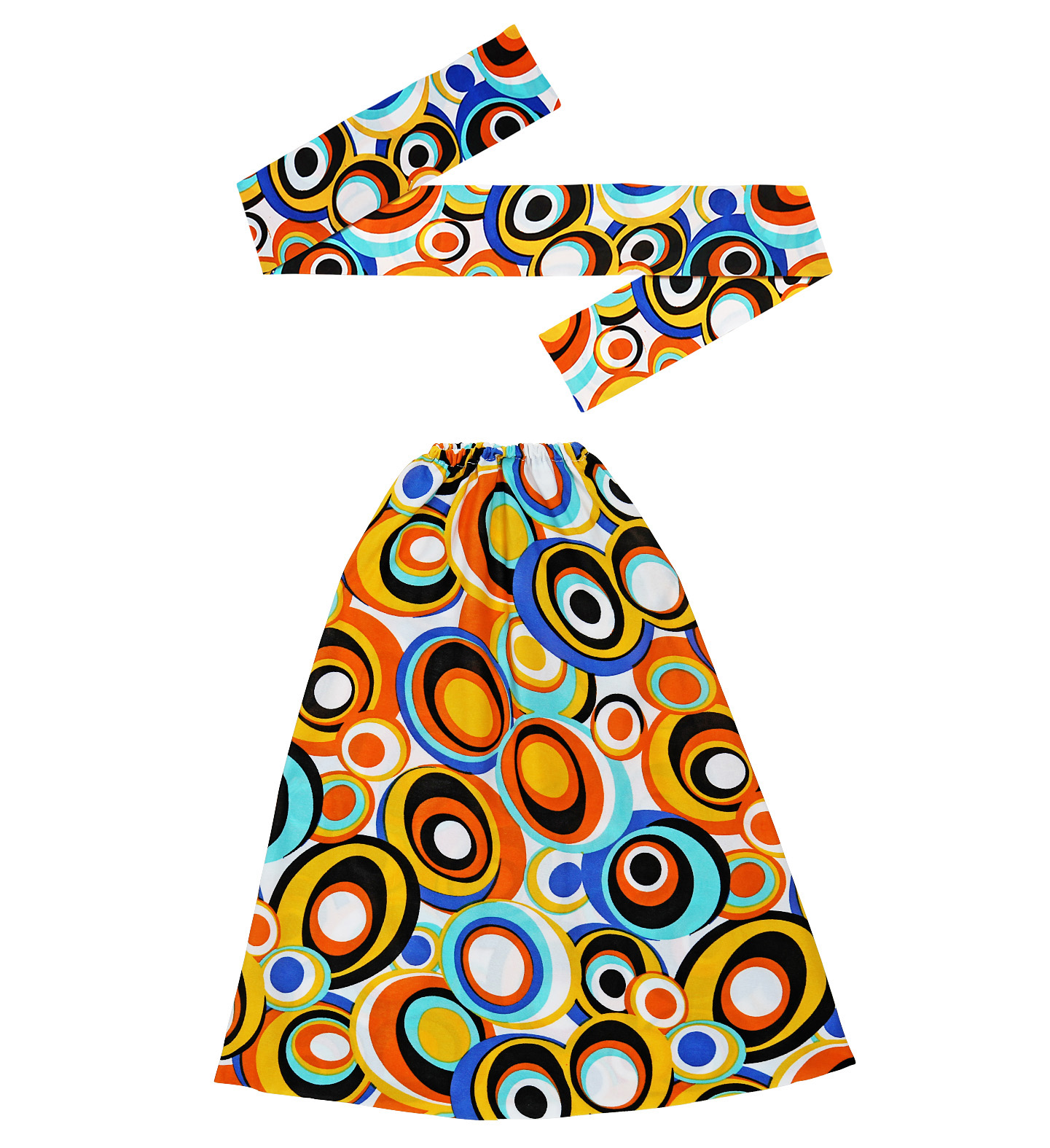 70er Jahre Bein Stulpen und Stirnband SET