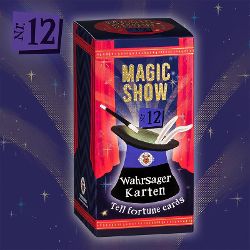 Zaubertrick Nr. 12 "Wahrsager Karten"  Magic Show