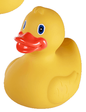 Badeente gelb  ca. 8cm