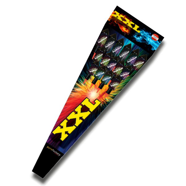 XXL Raketen SET 15teilig