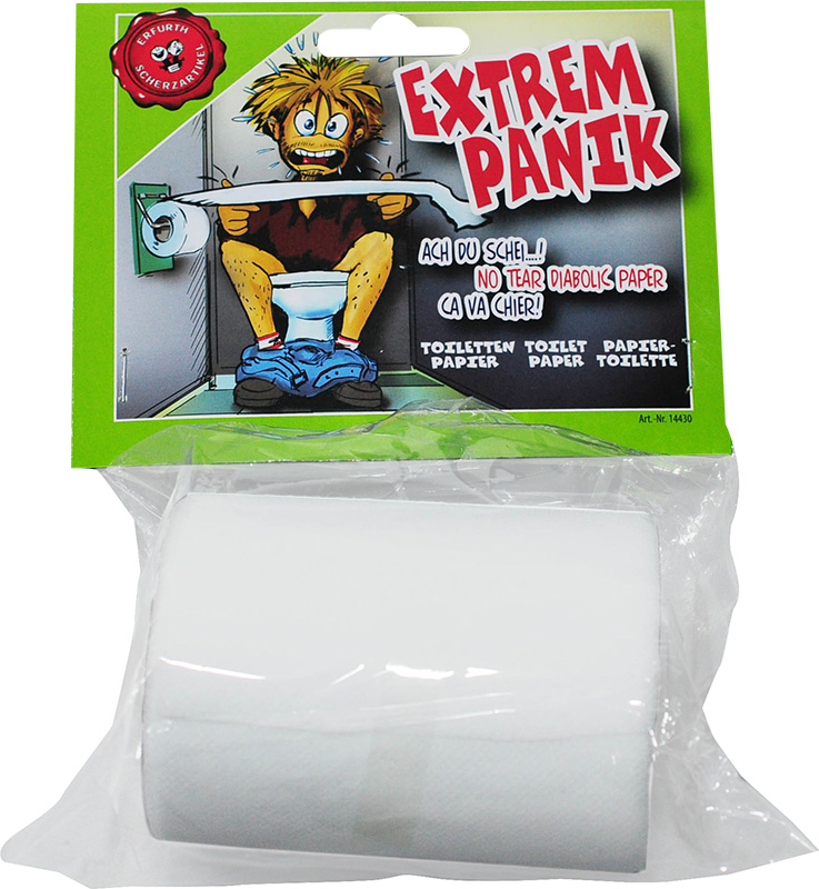 Nicht zerreisbares Toilettenpapier  *)