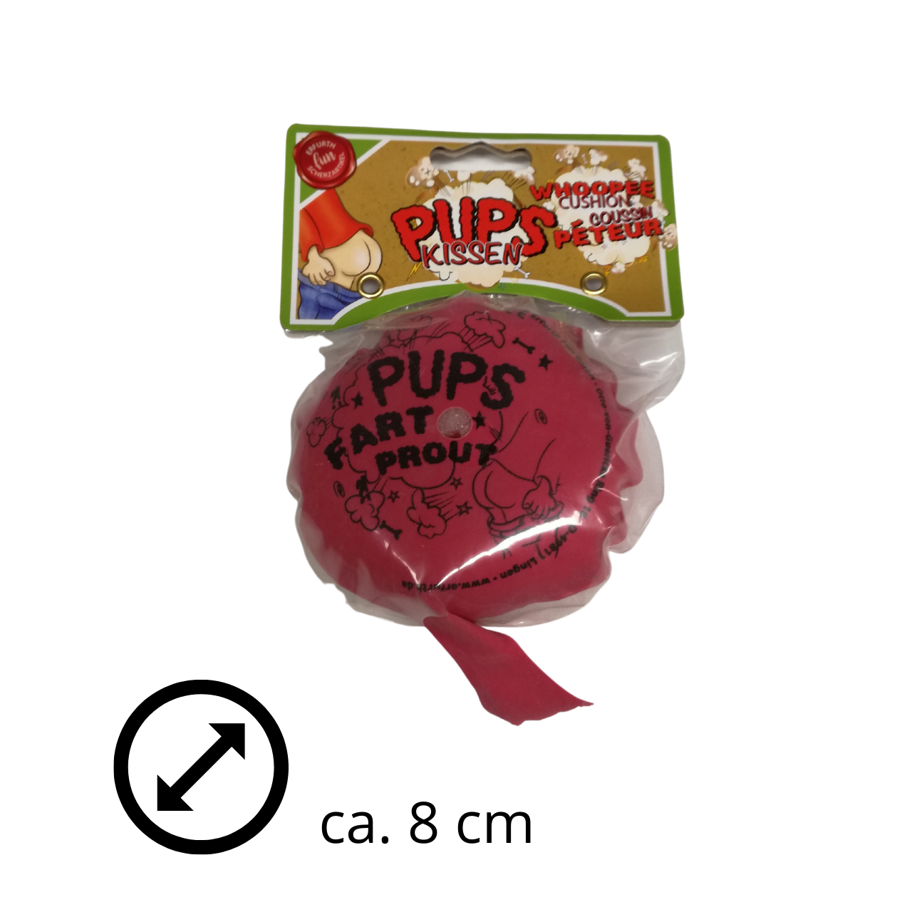 MINI Pfurz Kissen selbstaufblasend