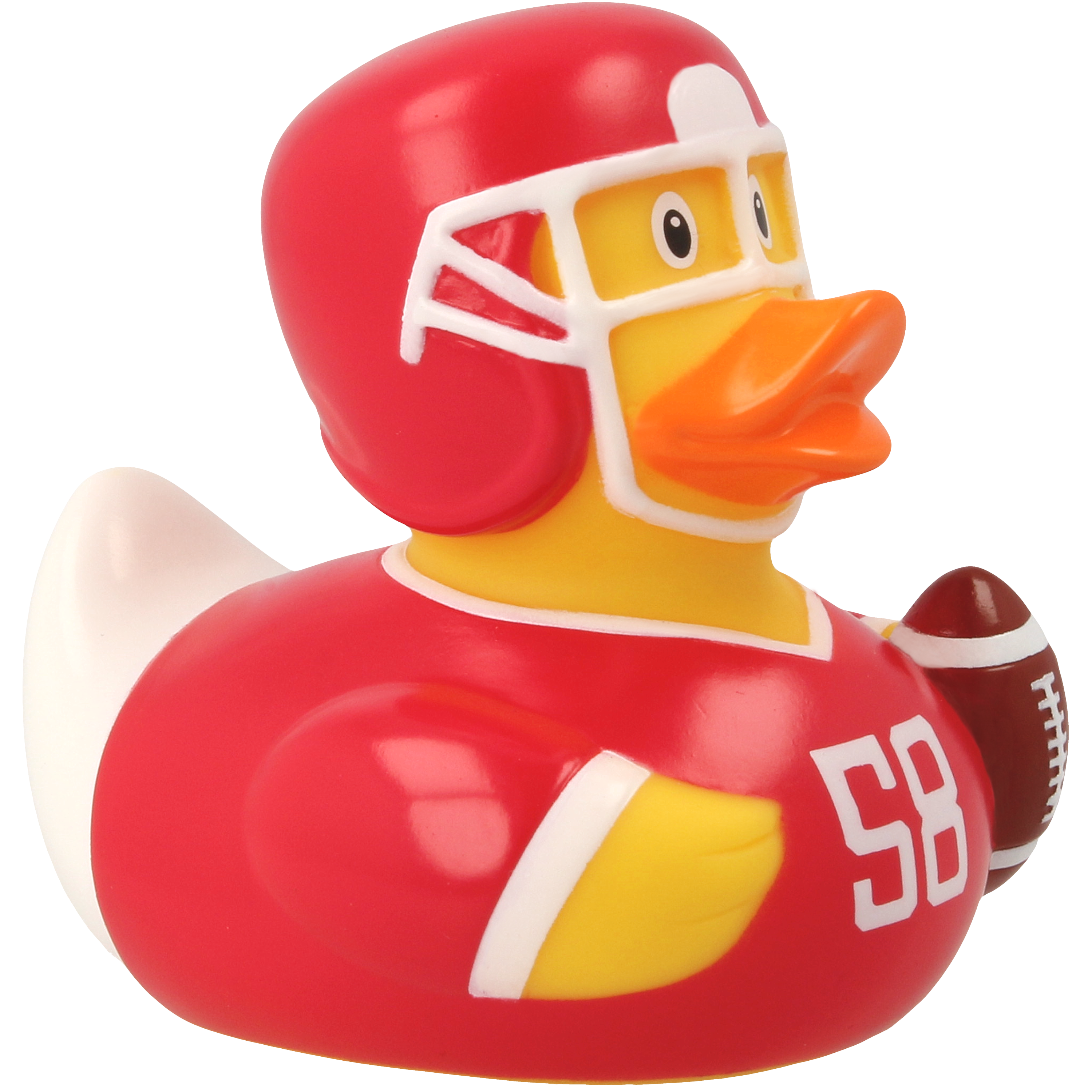 Football Badeente  ca. 8,5cm