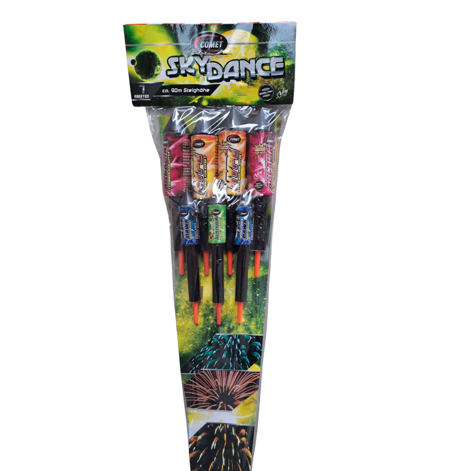 Sky Dancer Raketen Set 7teilig