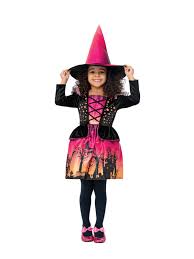 Sunset  Witch Kleid  SMALL f. Kinder mit Hut