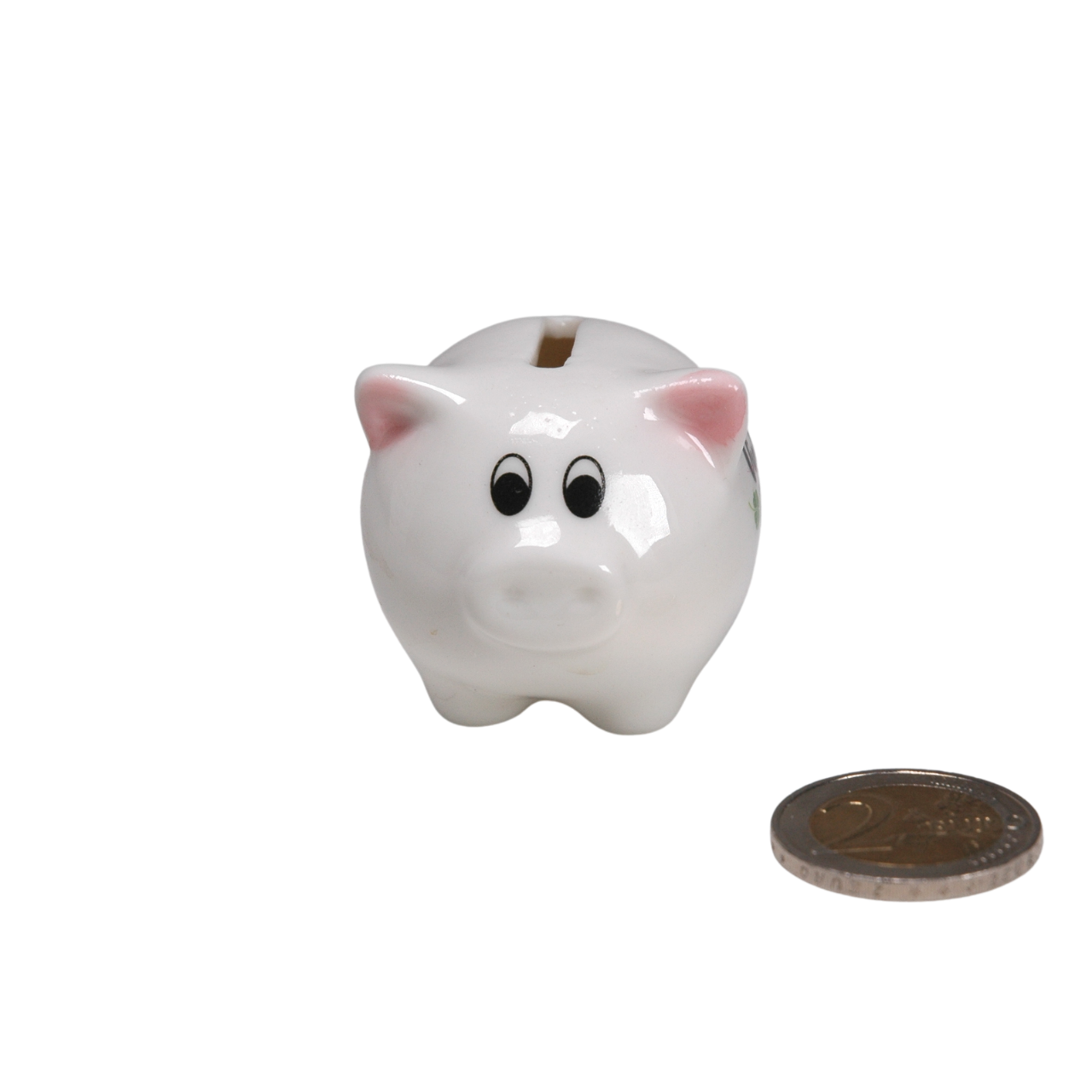 Mini Sparschwein "Viel Glück" ca. 5x4cm