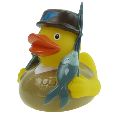 Angler Badeente  8cm