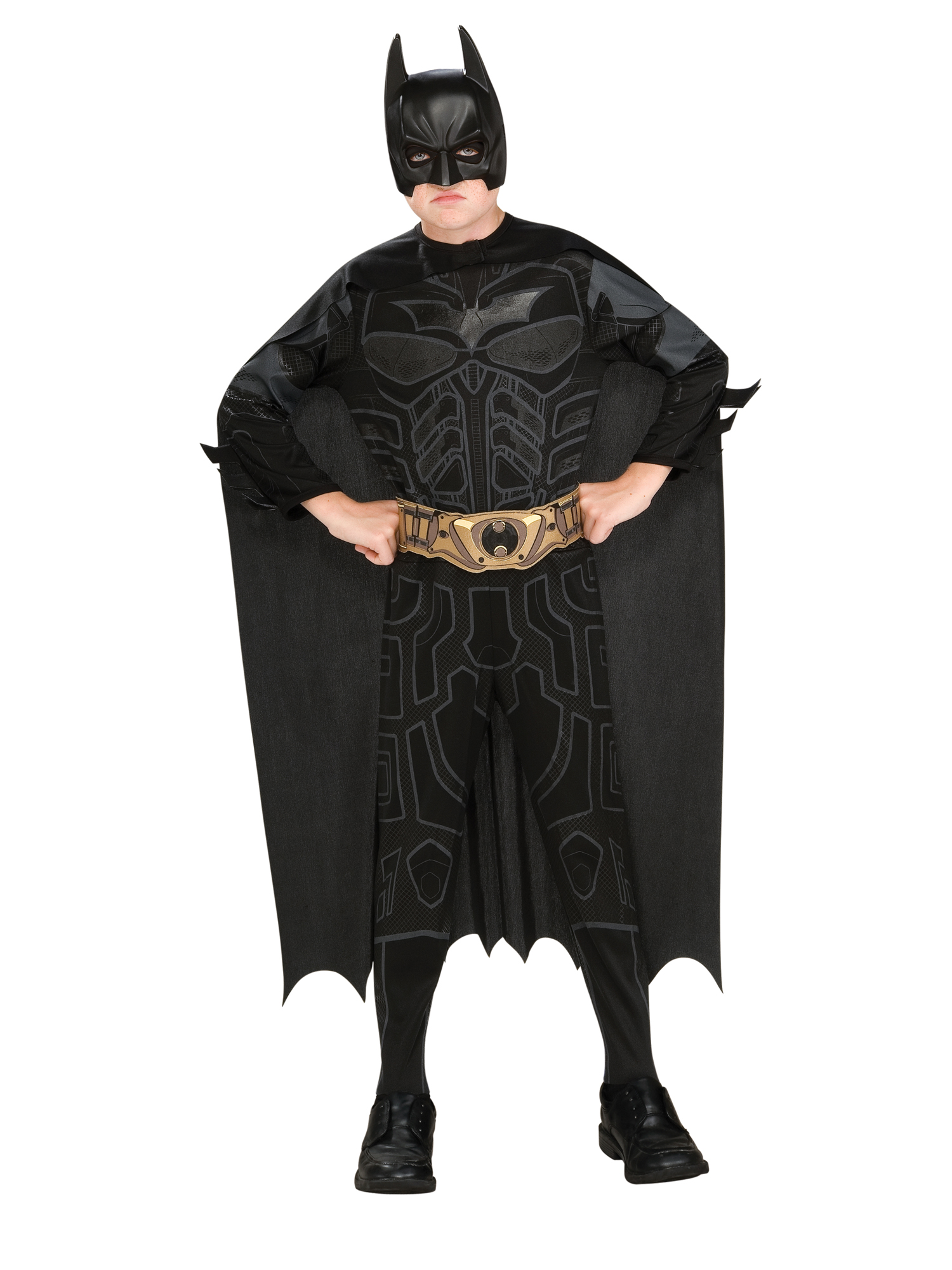 Batman Overall Gr. 140  (M) Gürtel/Cape/Maske