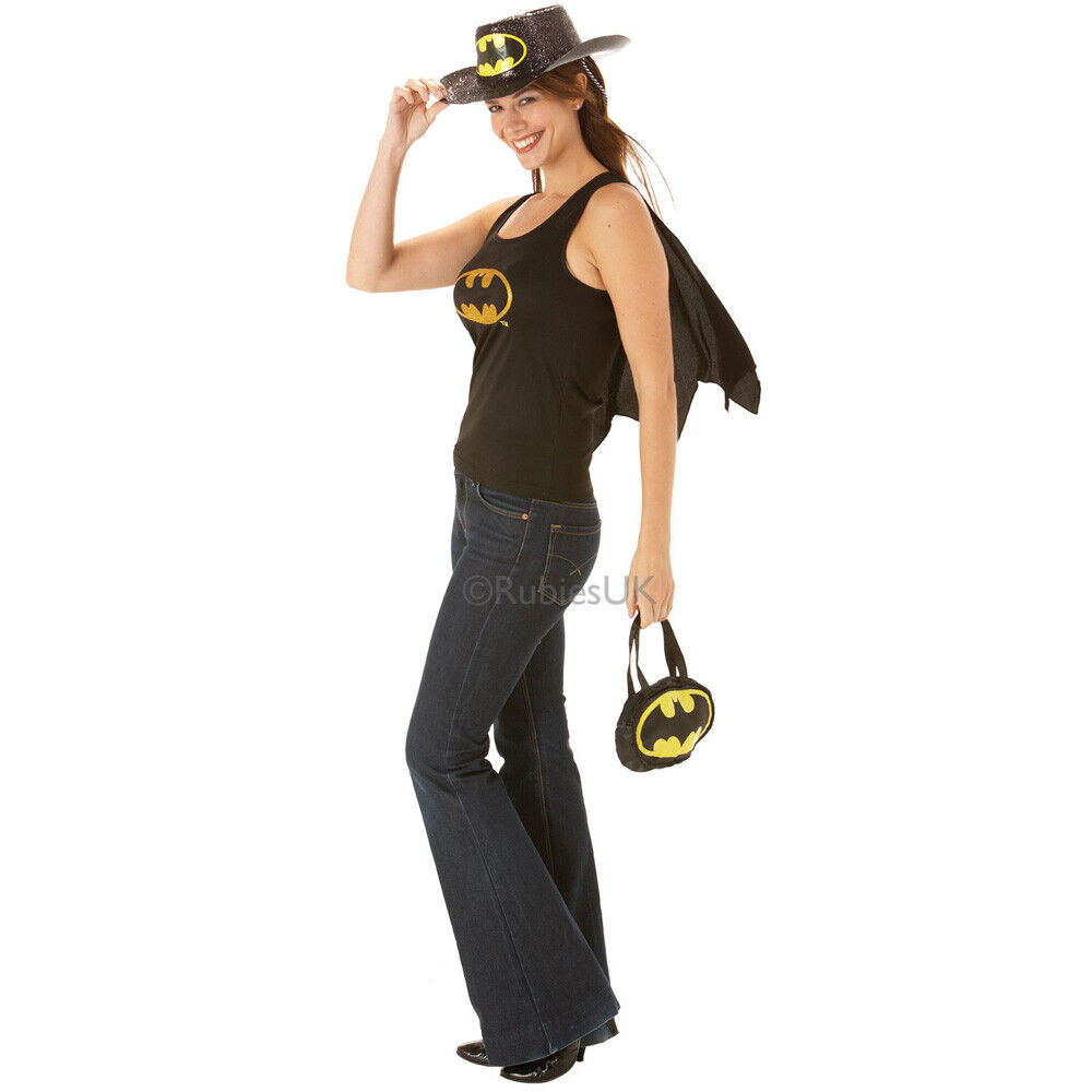 Batgril Top m.Cape LARGE