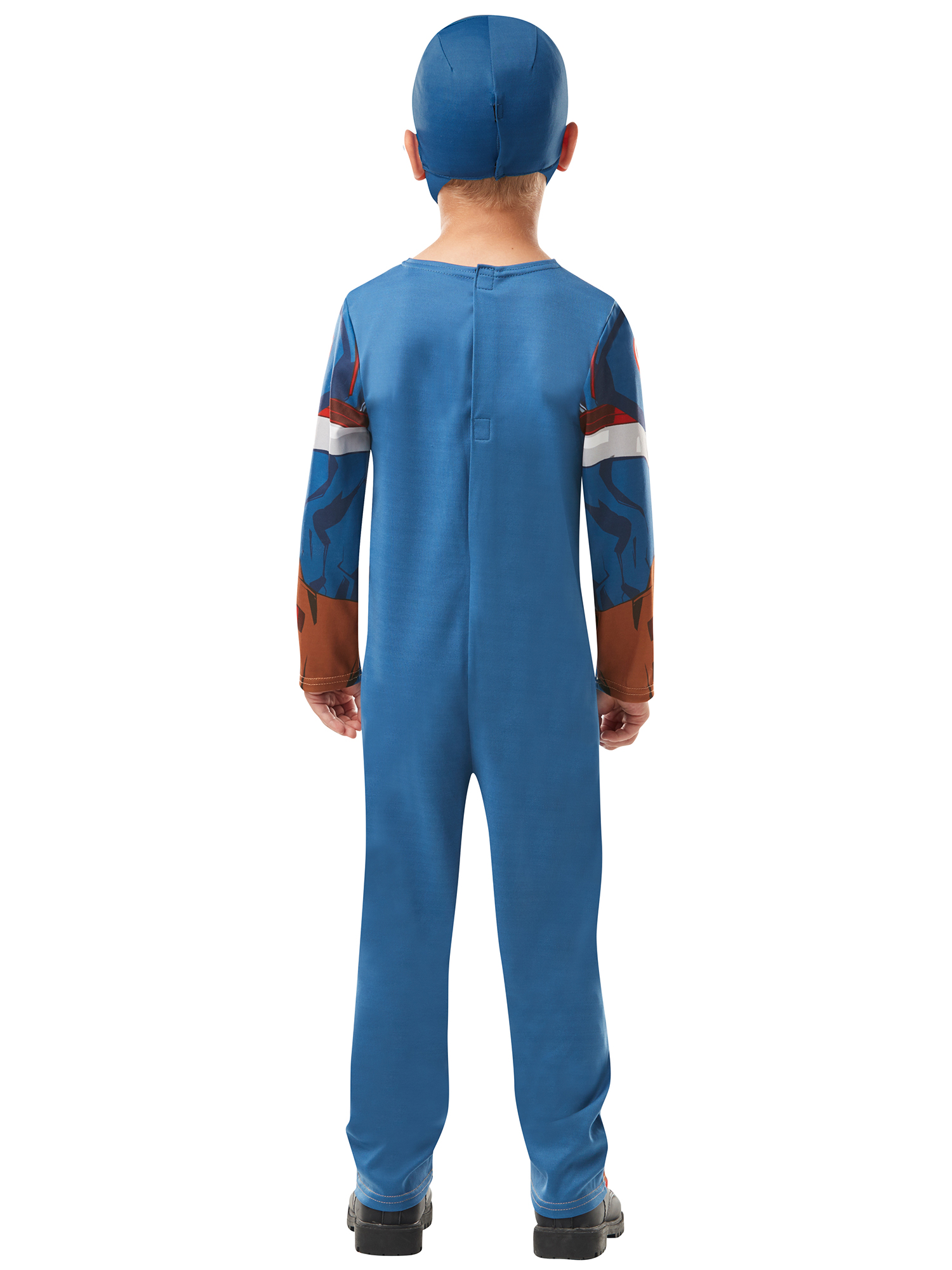 Captian America Overall Gr.116 - 5-6 Jahre mit Maske