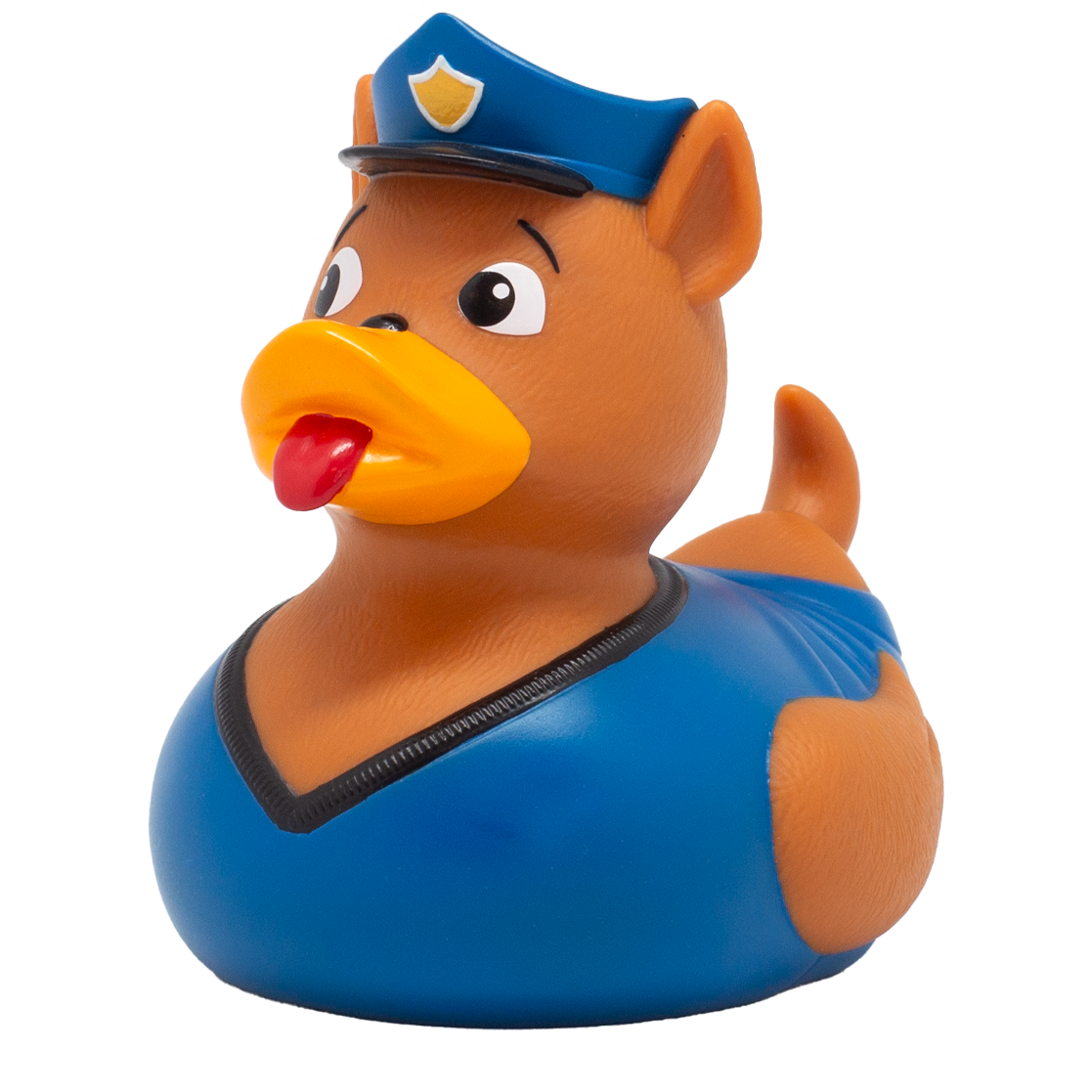 Polizeihund  Badeente ca. 8,5cm