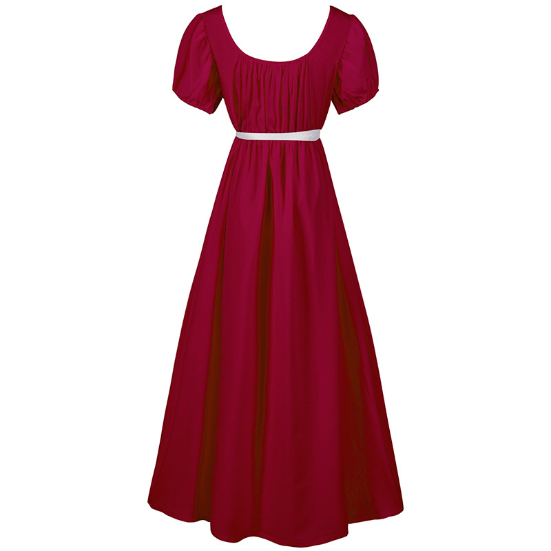 Mittelalterliches Kleid weinrot 36/38  (M)