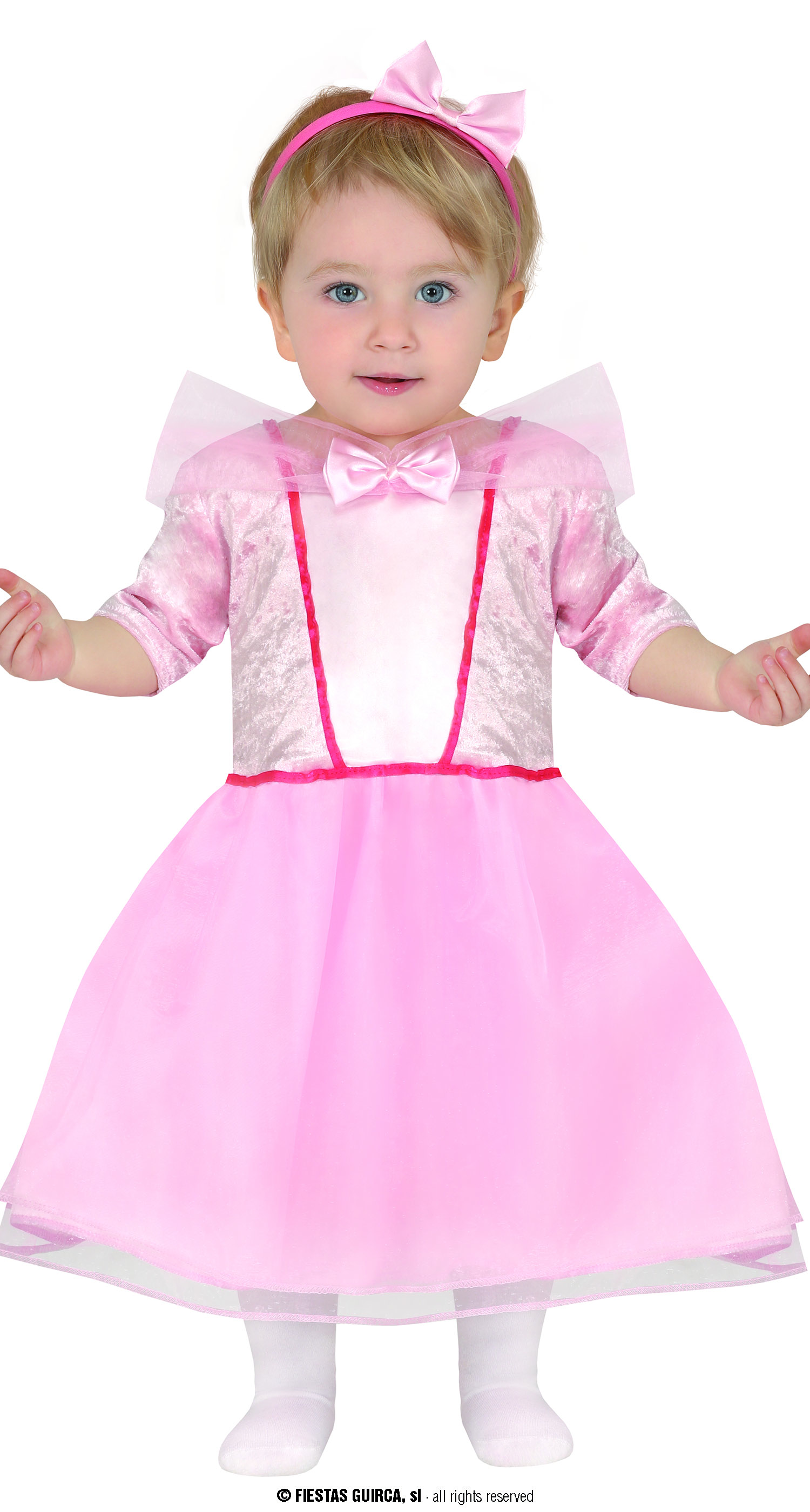 Baby Kostüm Prinzessin rosa für 12-18 Monate