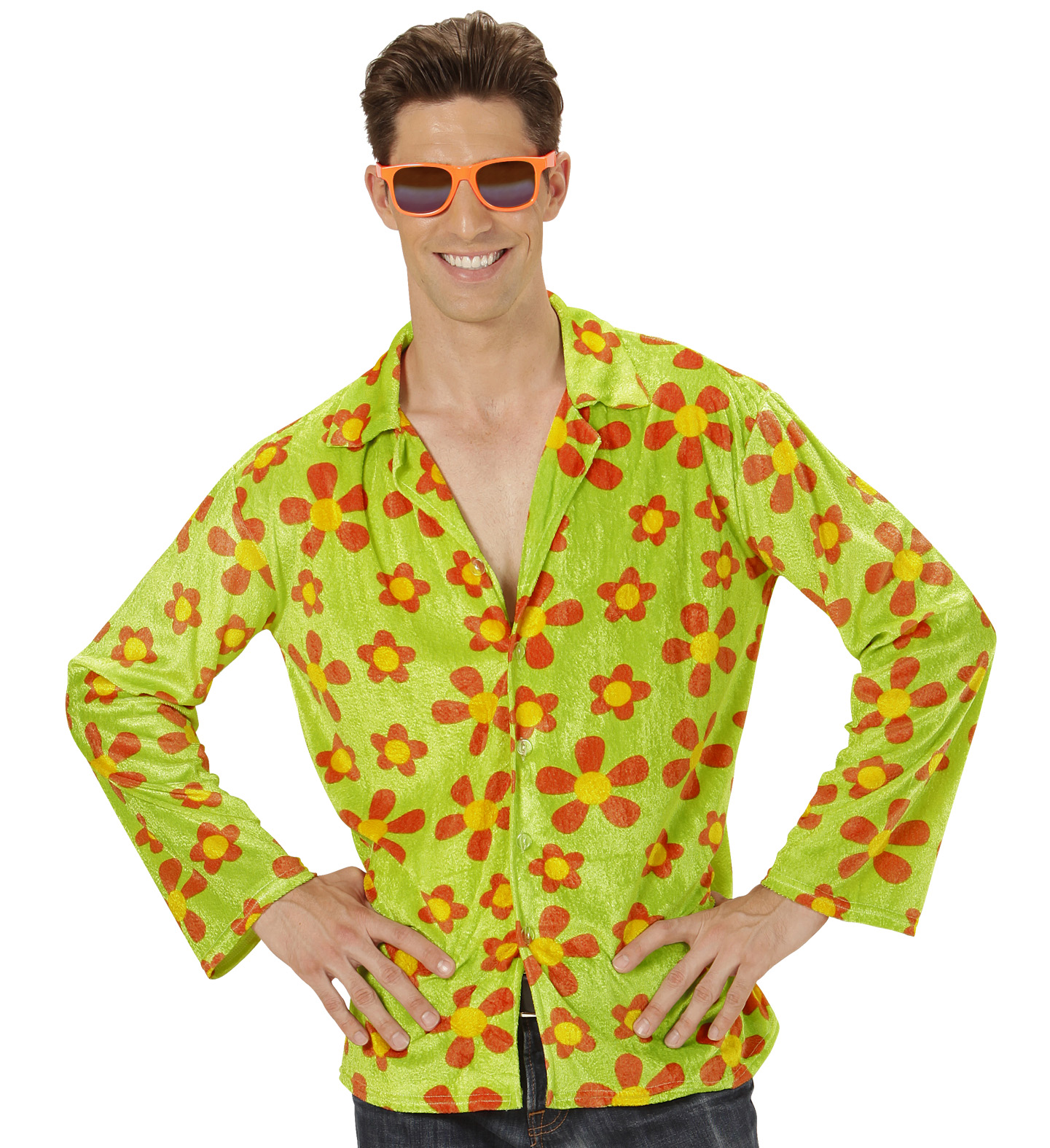 Flower Hippie Hemd M/L