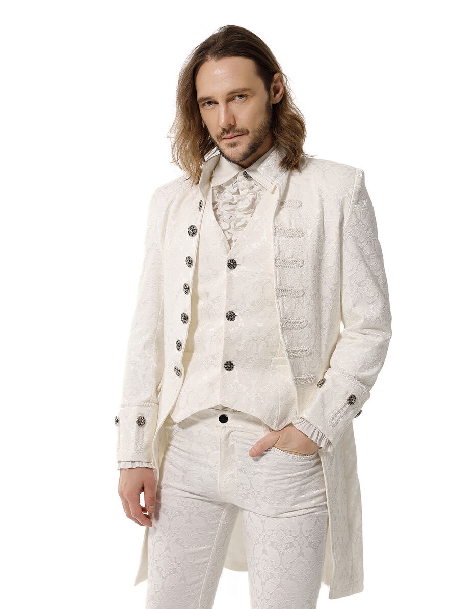 Historischer Mantel  beige  XL   Gr.52/54 deluxe