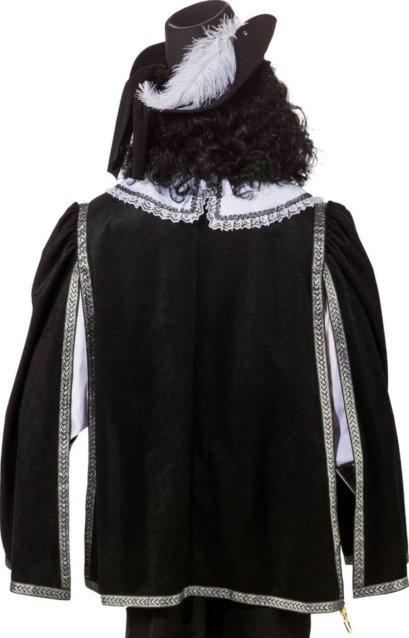 Musketier Oberteil schwarz Einheitsgröße