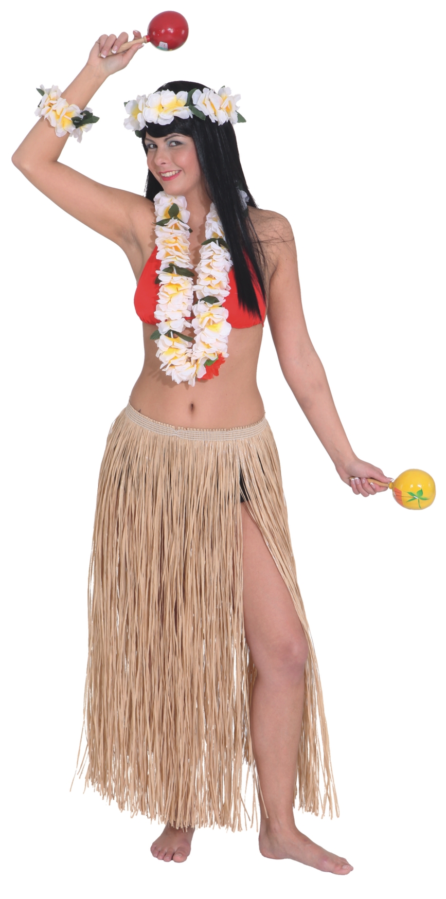 Hawaii Bastrock 90cm lang natur