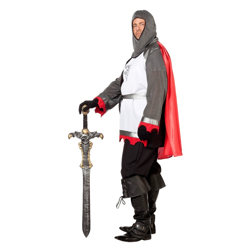 Ritter Gr. 50 Oberteil, Hose, Haube, Umhang