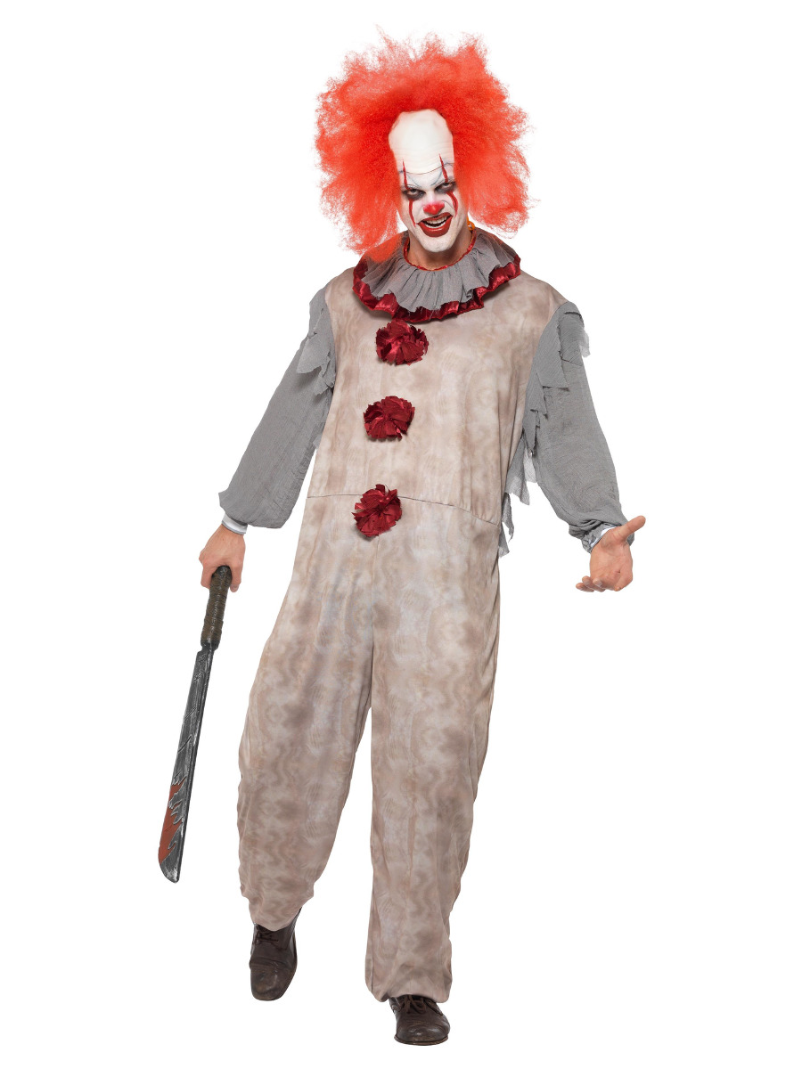 Horror Clown Overall MEDIUM für Erwachsene