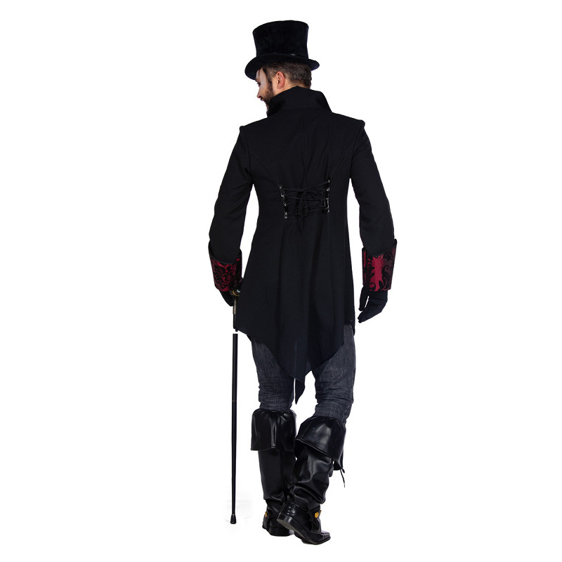 Delux  Jacke schwarz-rot   M  Gr.50