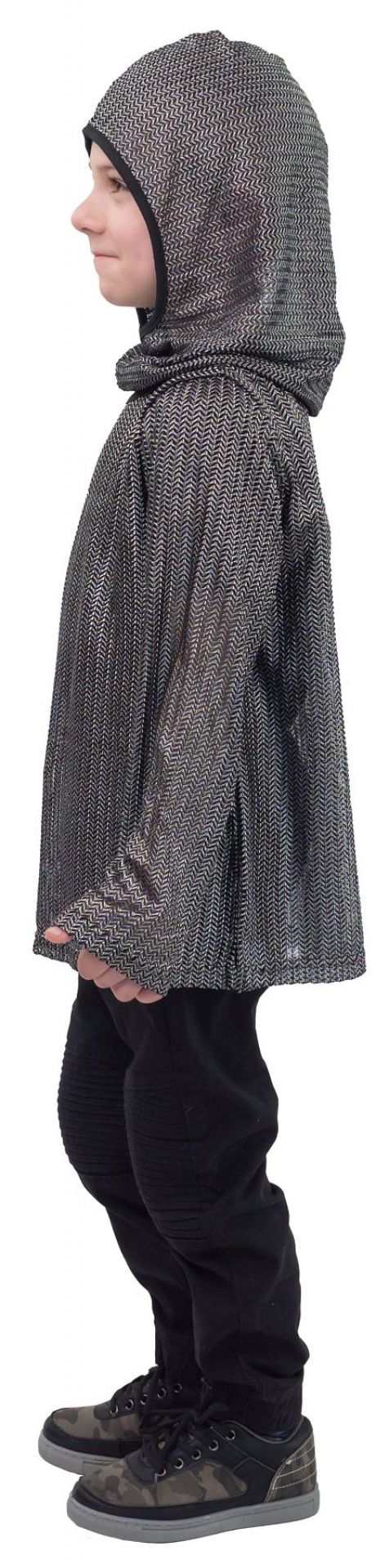 Ritter Kettenhemd Set silber Gr. 140