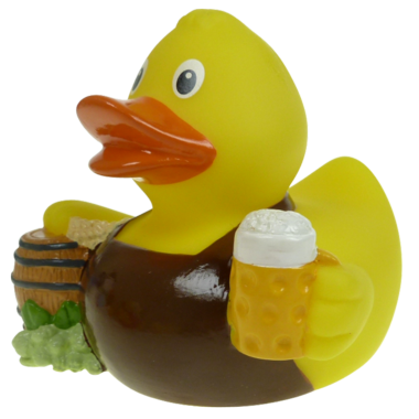 Bierbrauer Badeente  8cm