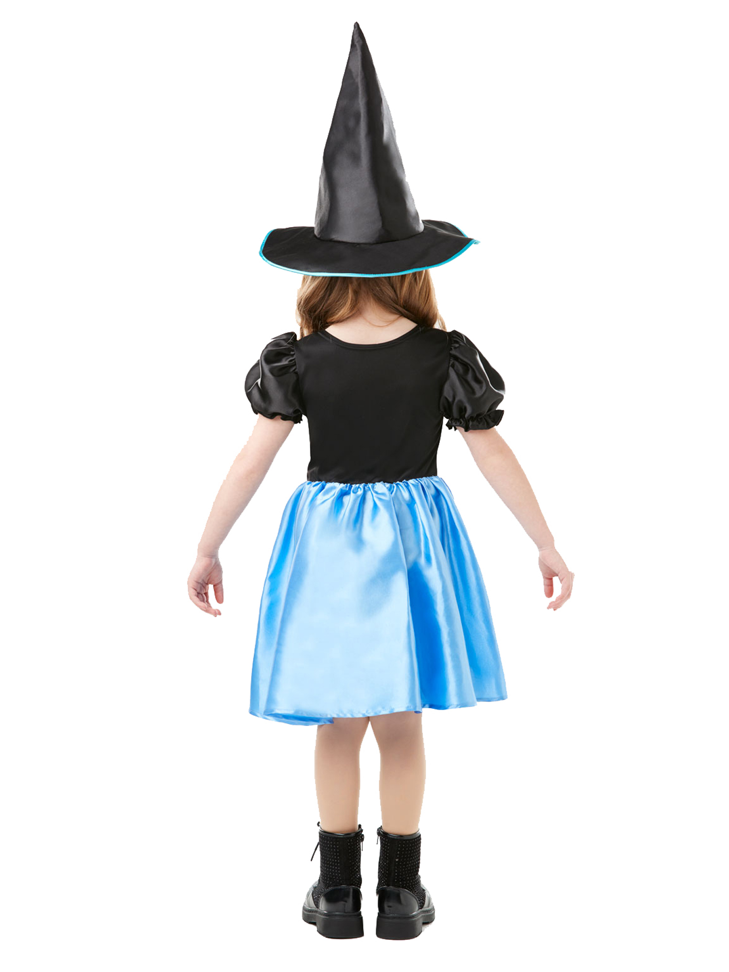 Moonlight Witch Gr.104  3-4 J Hexenkleid schw.-blau