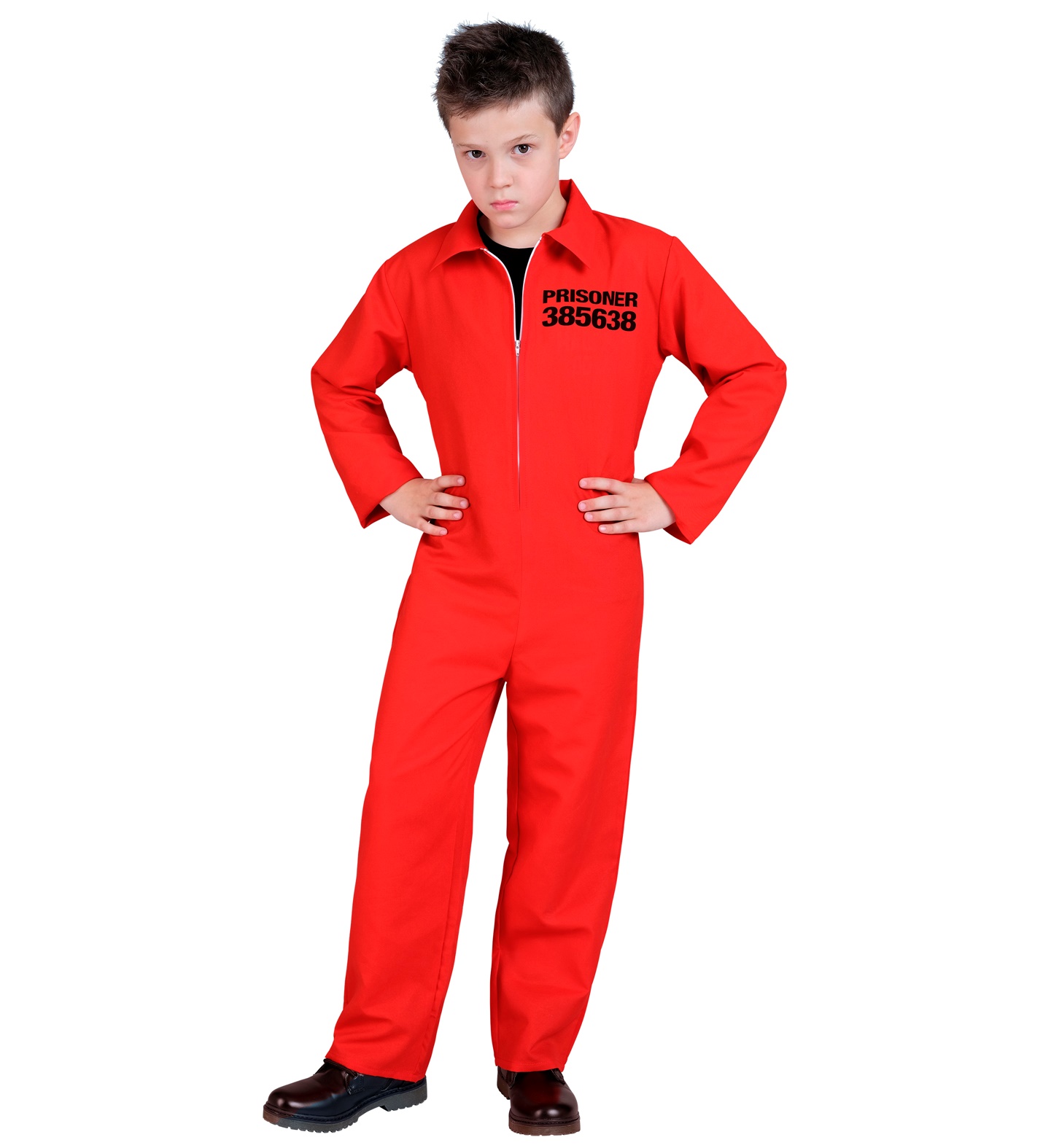 Oranger Sträflings Overall Größe 164