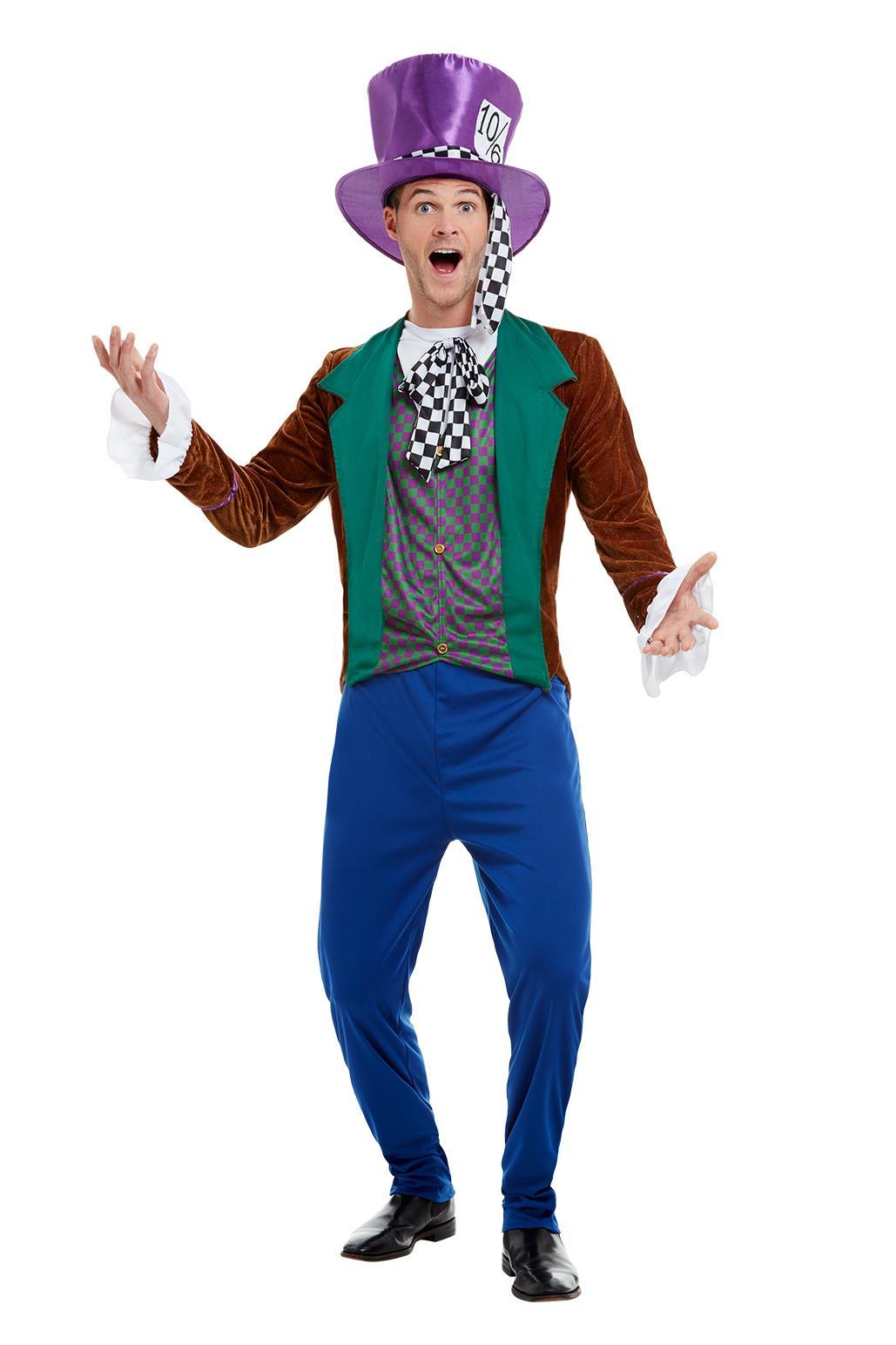 Hutmacher Kostüm Jacke,Hose,Hut MEDIUM