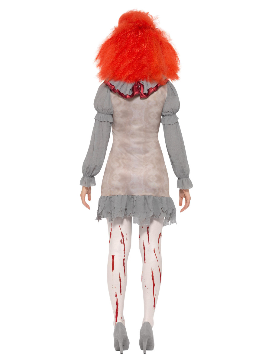 Horror Clown Lady Kleid SMALL