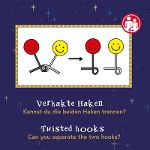 Zaubertrick Nr. 1 "Verhakte Haken"  Magic Show