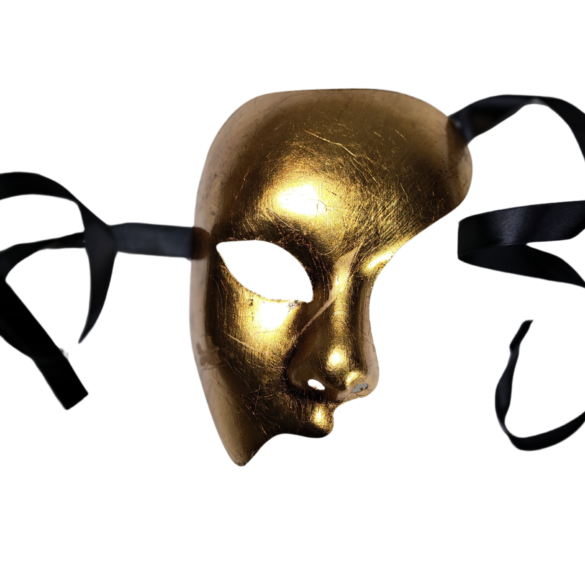 Phantom der Oper Halbmaske gold
