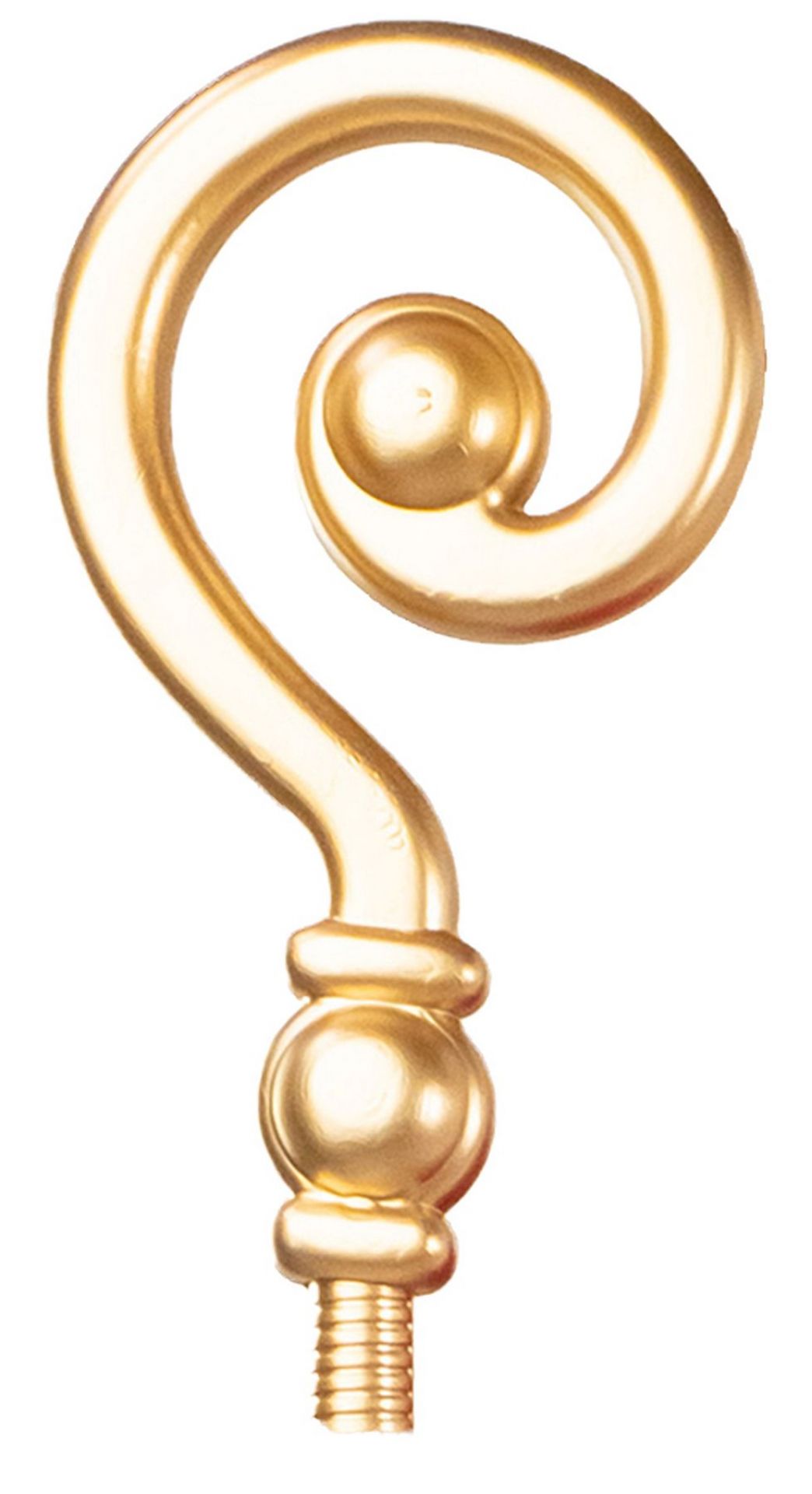 Nikolo Schnecke ca.31cm  Aufsatz für  Stab  49002