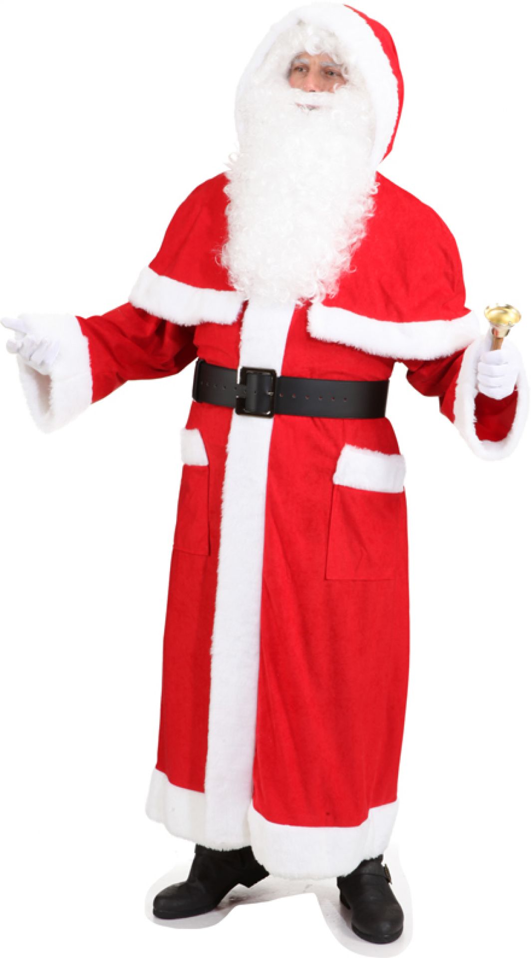 Weihnachtm.Mantel mit Pelerine