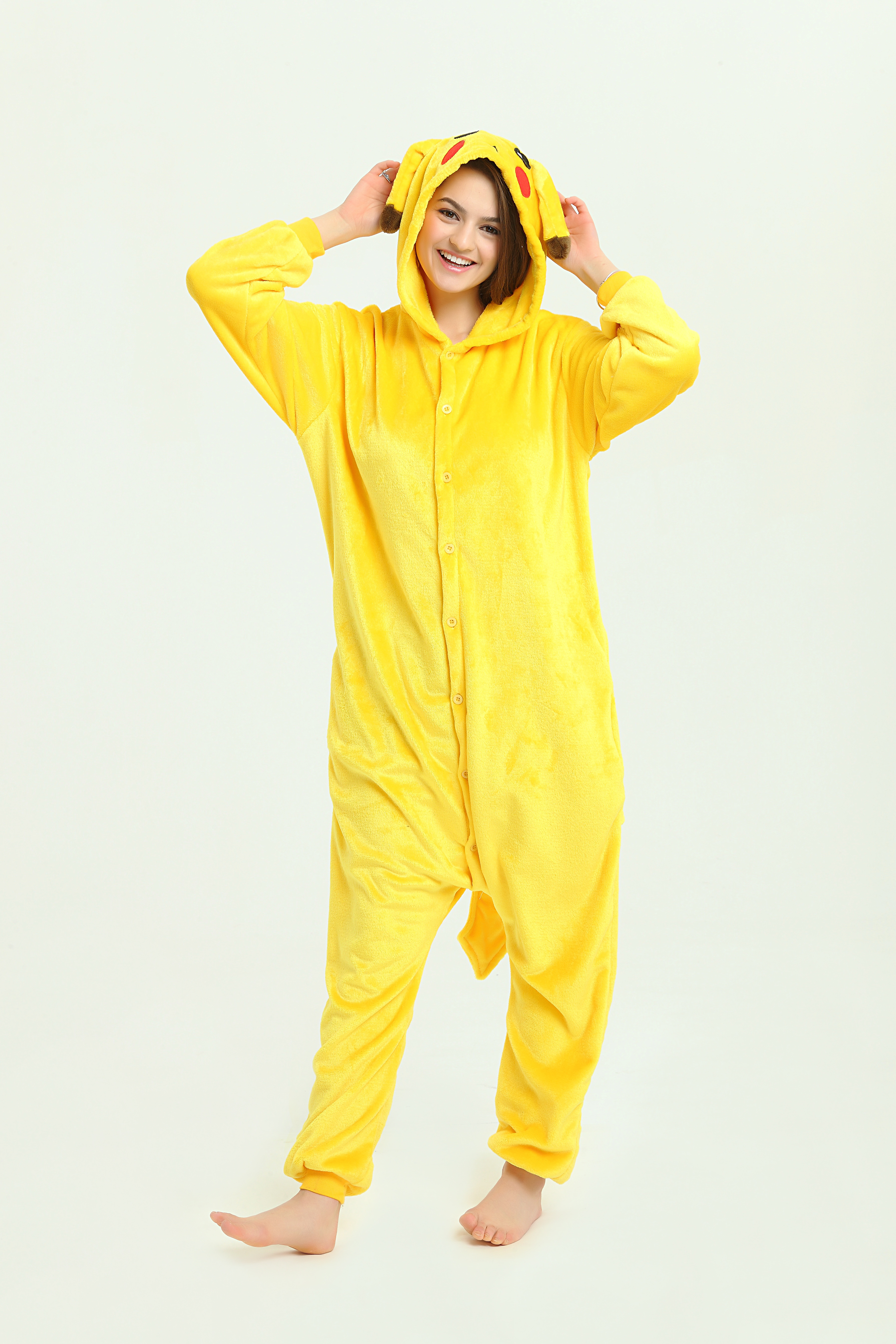 Gelber Comic Overall  SMALL (M)  für Erwachsene