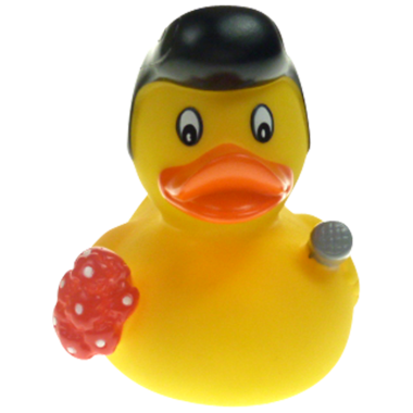 Rock´n Roll  Badeente  8cm