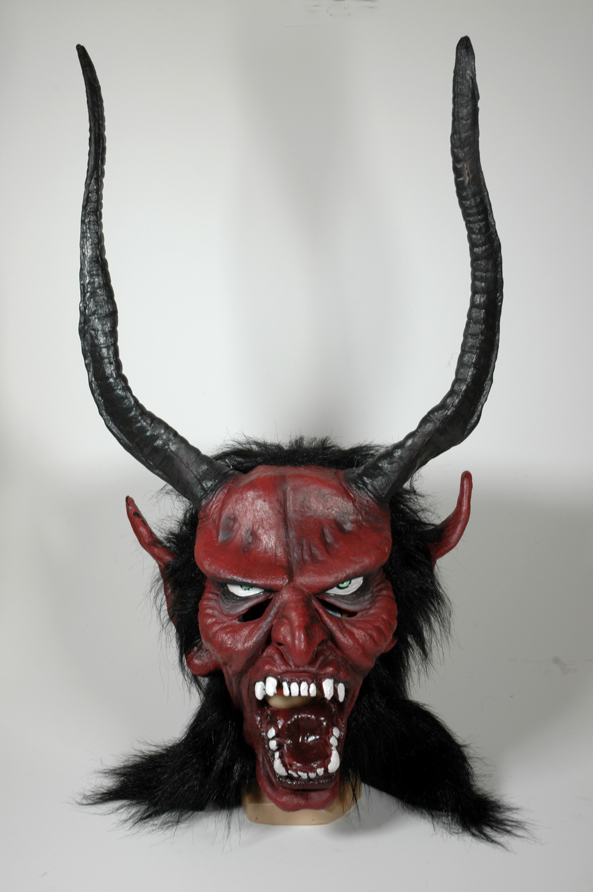 Krampus SET Overall MEDIUM mit Maske für Erwachsene
