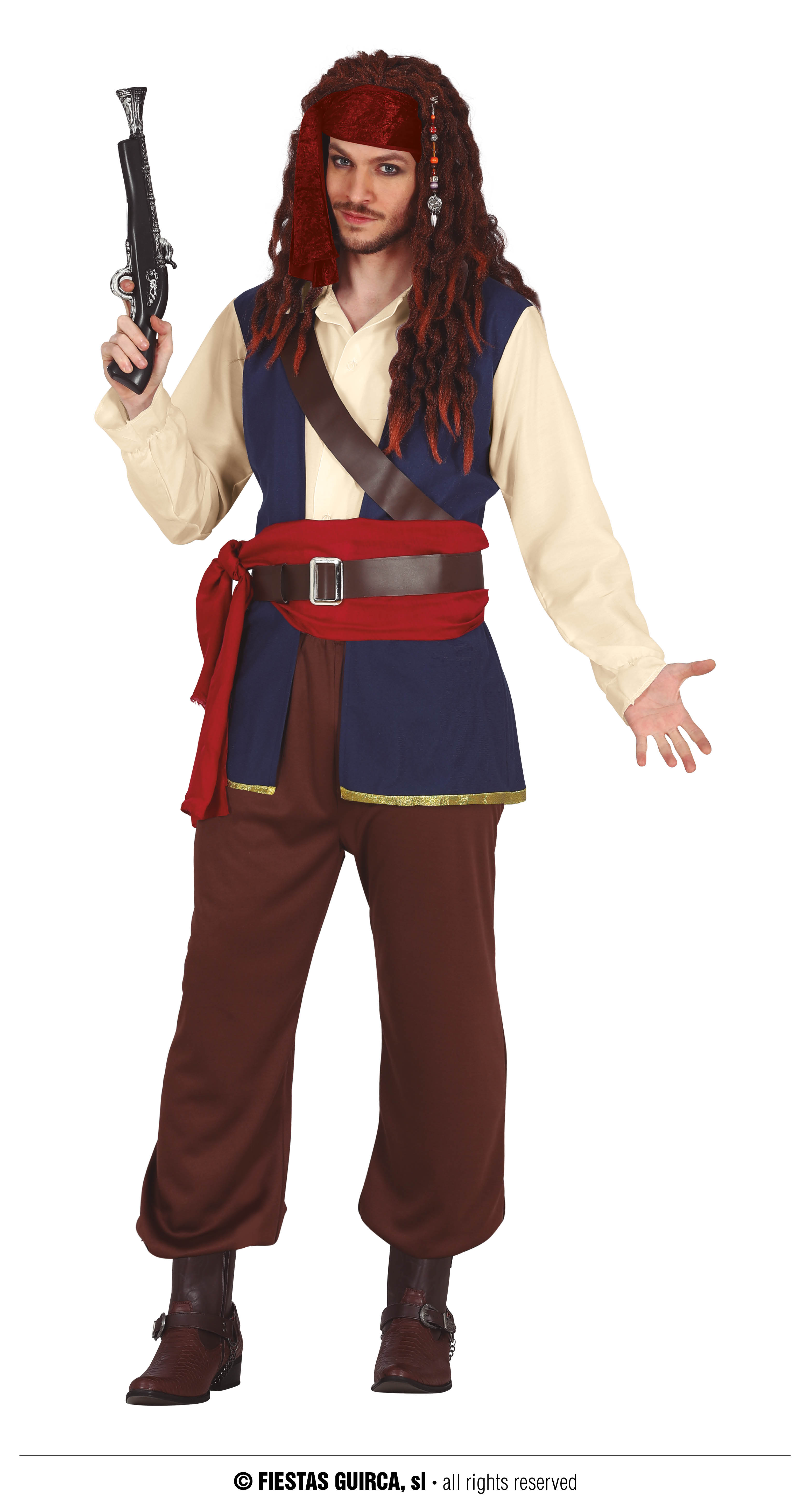 Pirat  blau-braun 46/48    S