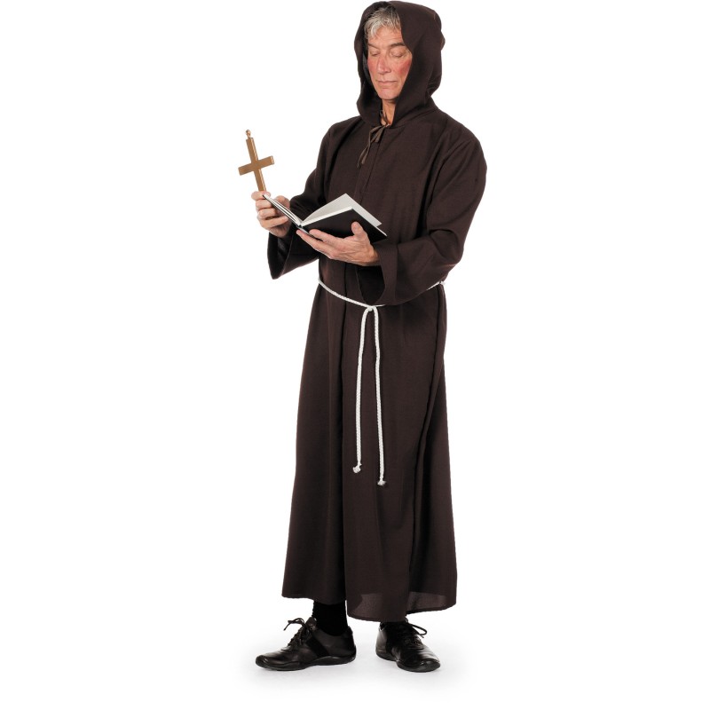 Mönch Kutte braun  Gr. 62