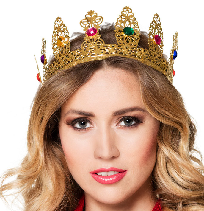 Königin Krone aus Metall