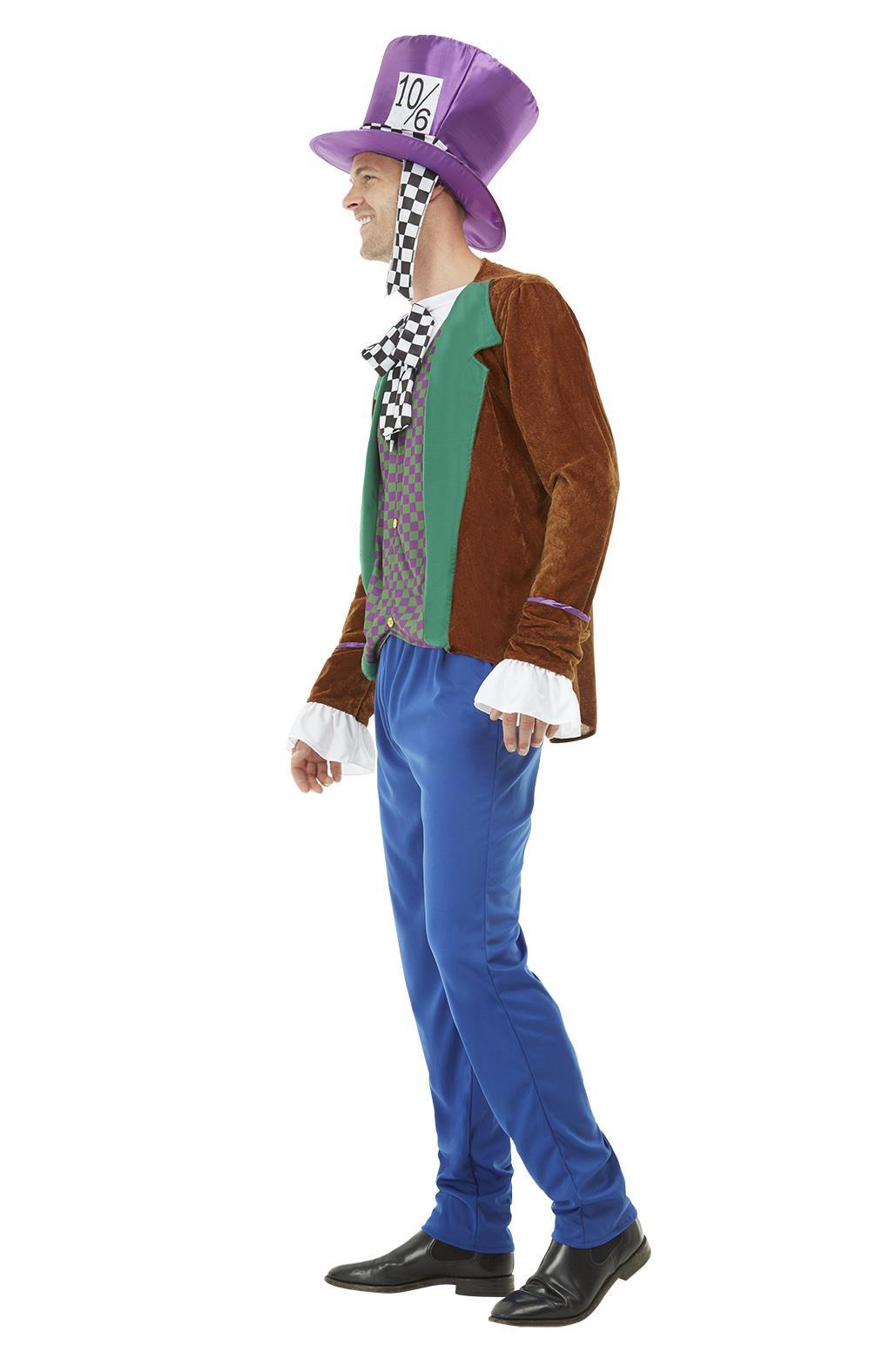 Hutmacher Kostüm Jacke,Hose,Hut MEDIUM