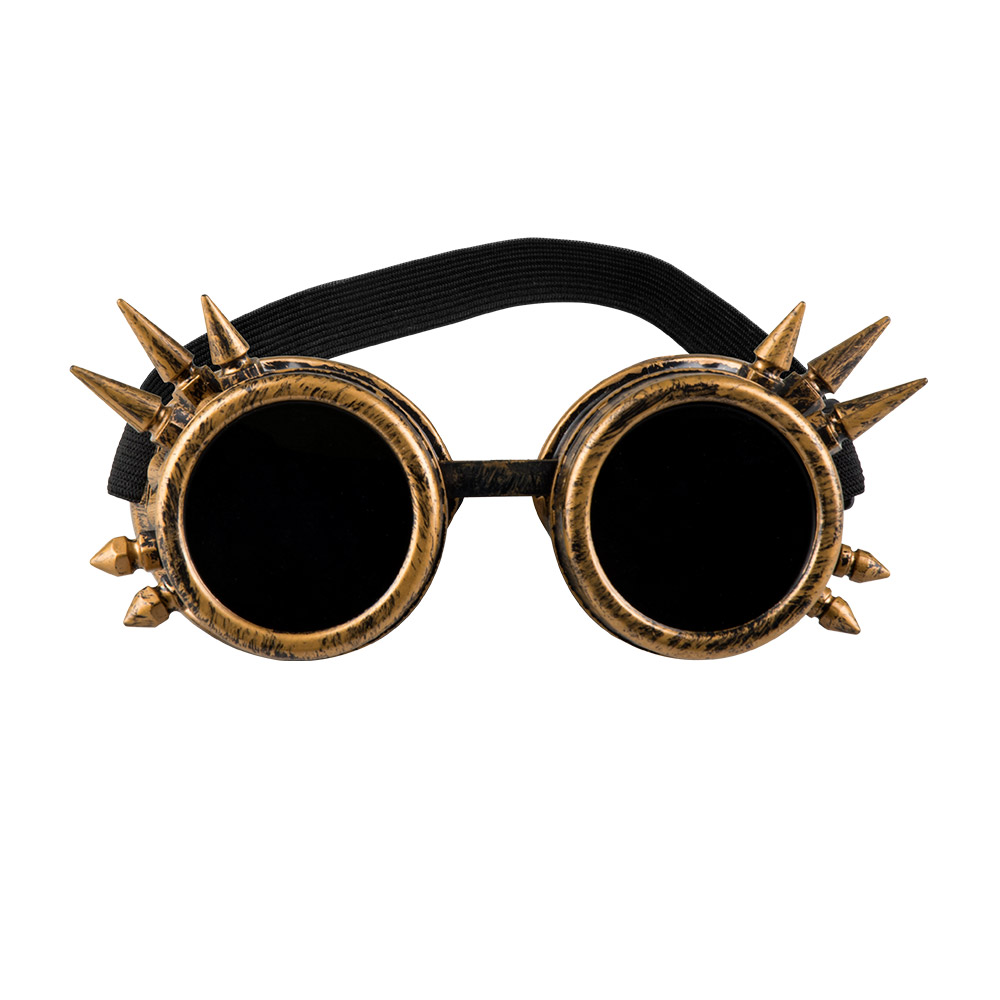 Steampunk Brille kupferfarben