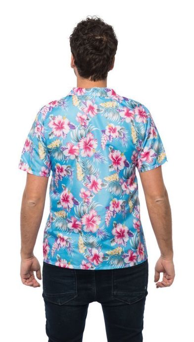 Hawaii Hemd SMALL blau
