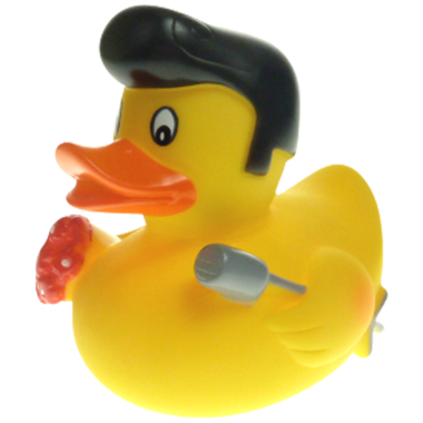 Rock´n Roll  Badeente  8cm