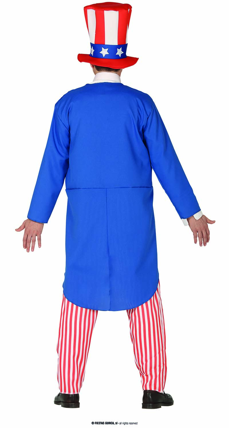 Uncle Sam Kostüm Set  52/54  L