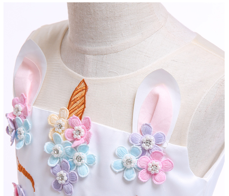 Lavendel Prinzessin Kleid Gr. 92