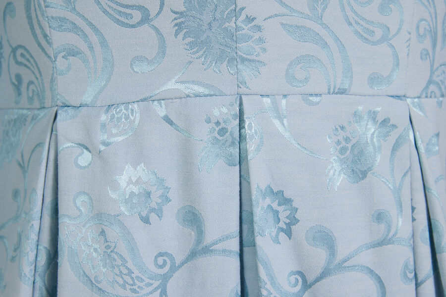 Historischer Mantel hellblau  M   Gr.48/50 deluxe