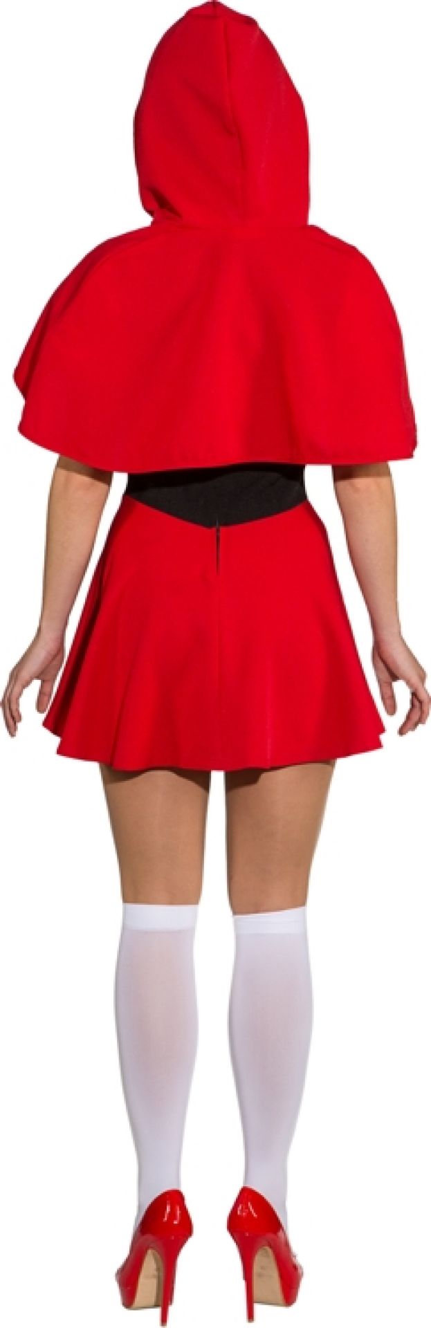 Rotkäppchen  Kleid m.Cape  Gr. 36