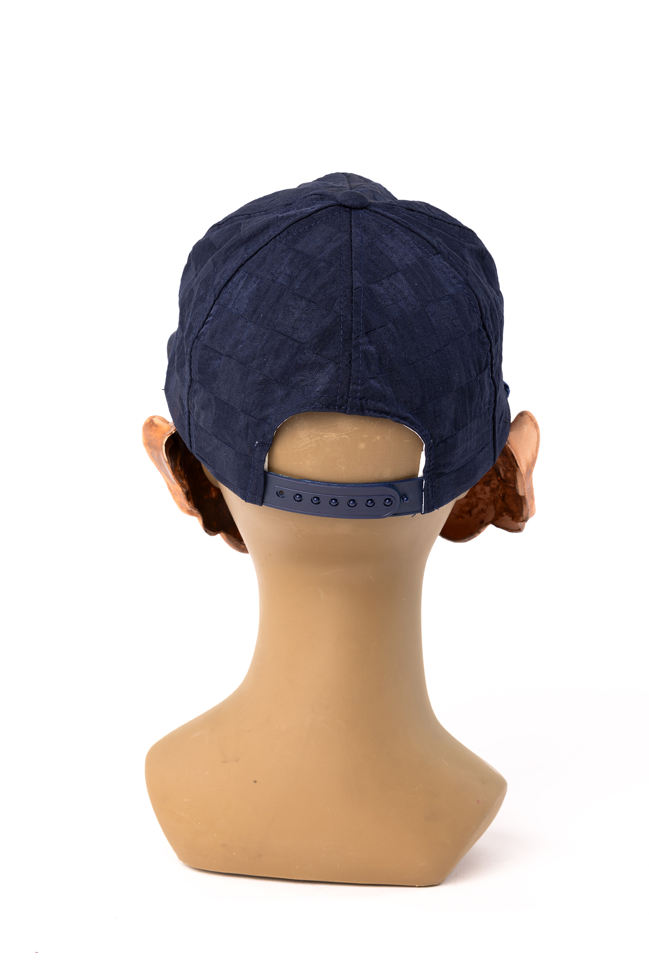 Latex Halbmasken "Stan" mit Kappe, Schnurrbart und Zigarre