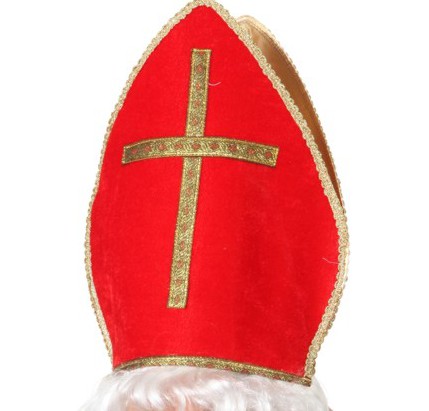 Nikolaus Kostüm Komplett Set  MEDIUM Angebot 5teilig